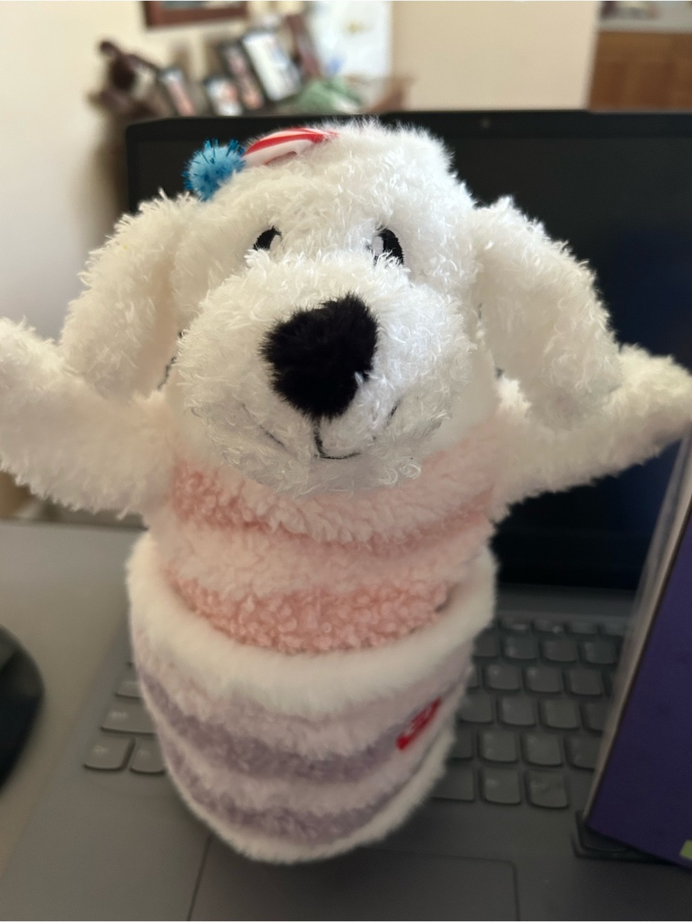 Fuzzwoof Singing & Dancing Birthday Cake Dog Toy - Dancing Teddy - Picture 4 of 6